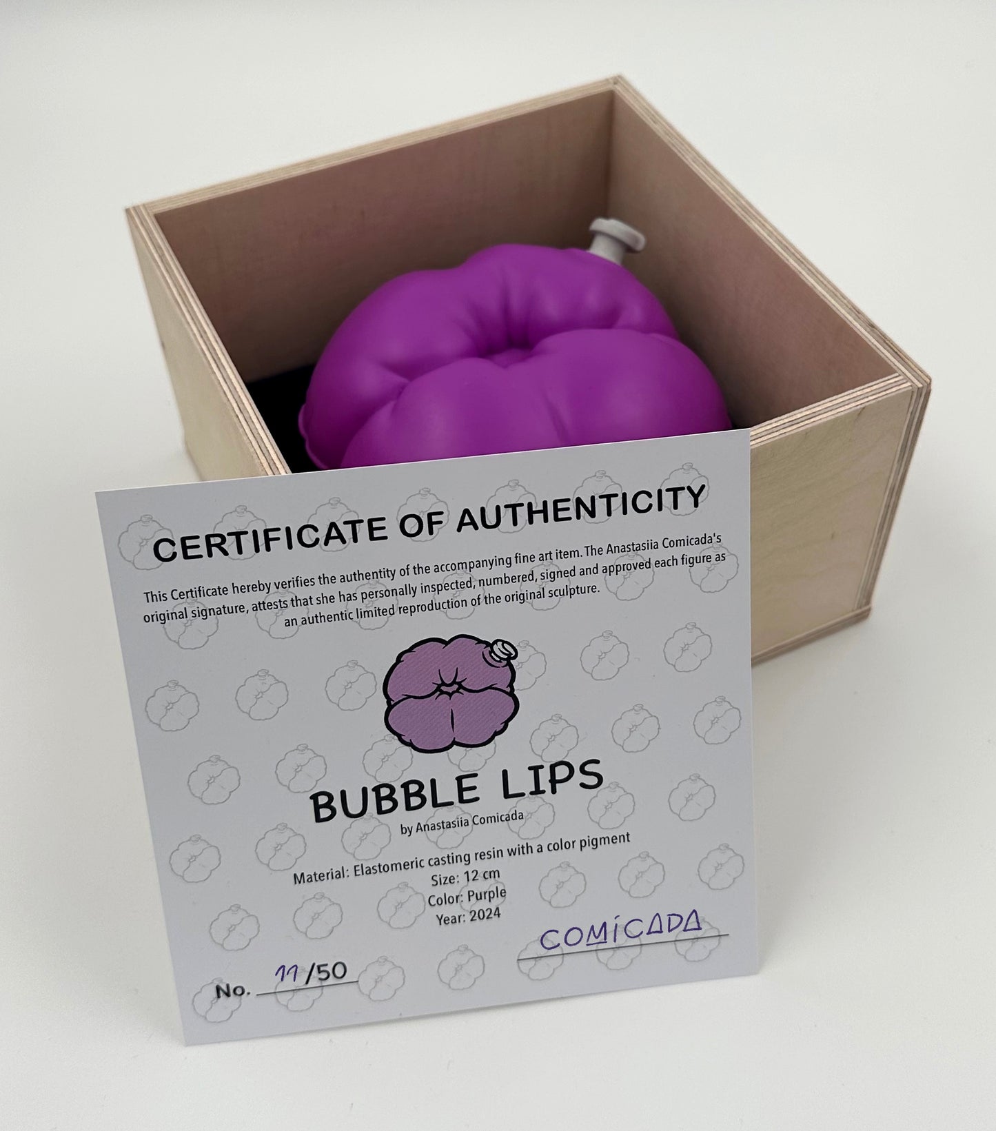 Bubble lips - Purple