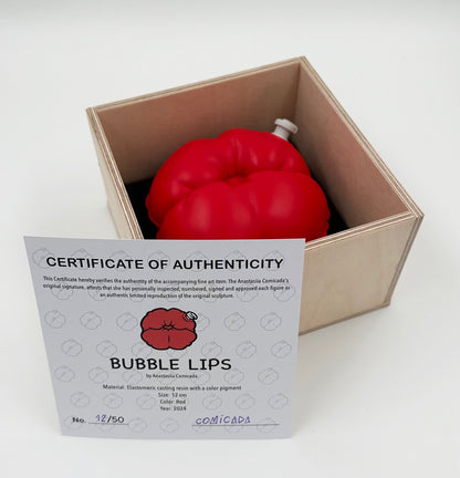 Bubble Lips - Red